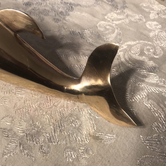 Vintage Brass Dolphin - Picture 5 of 14